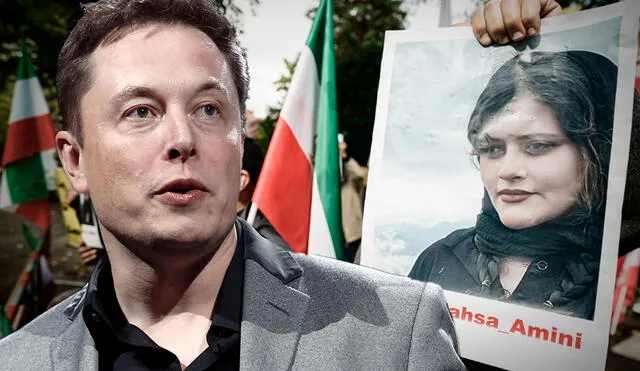 Elon Musk anunció que activará Starlink para combatir censura por protestar tras muerte de Mahsa Amini. Foto: Composición/LR/EFE