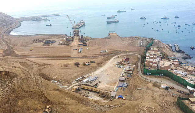 "Todo nuestro comercio exterior con el Asia-Pacífico podría concentrarse en el mega complejo portuario de Chanchay", dicen empresarios chilenos. Foto: Andina