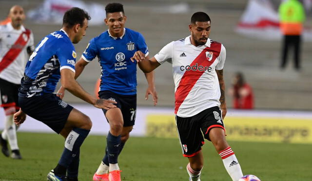 River Plate cayó ante Talleres en el estadio Monumental por la liga argentina. Foto: River Plate