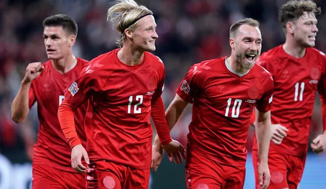 Dinamarca le ganó a Francia en su primer duelo de esta UEFA Nations League. Foto: EFE