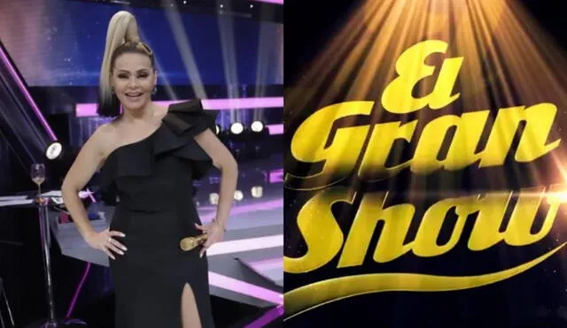 Gisela Valcárcel no logró convencer con "La gran estrella" y vuelve con "El gran show". Foto: composición/ América TV