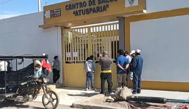En el centro de salud Atusparia murieron dos de los agraviados. Foto: captura de video/Correo