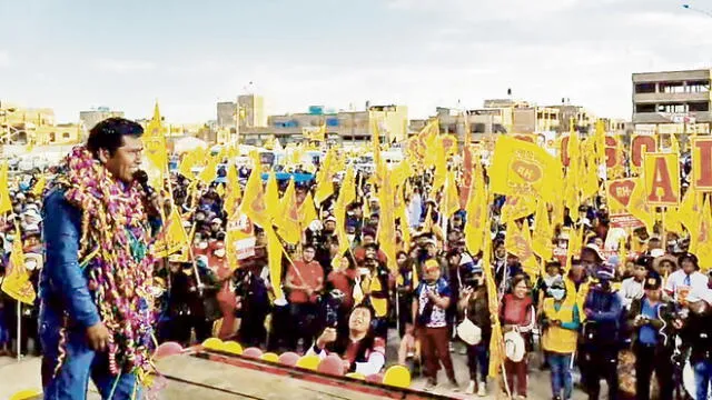 Últimos días. Candidatos prevén cerrar sus campañas en mitin multitudinario en las ciudad de Puno y Juliaca. Foto: La República