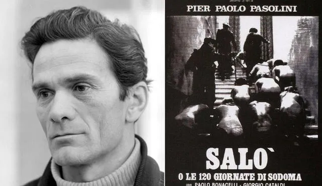 Pier Paolo Pasolini, famoso por “Saló o los 120 días de Sodoma”, murió en noviembre de 1975. Solo se halló a un culpable en aquella época. ¿Cuál es la verdad? Foto: composición LR/FilmAffinity/Mubi