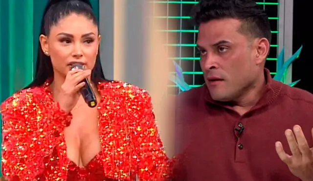 Pamela Franco resalta que el amor por su hija no tiene límites y el sentimiento es mayor que al de Christian Domínguez. Foto: captura/YouTube/América TV