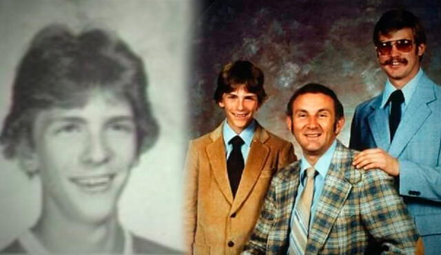 David Dahmer, el hermano menor del 'caníbal de Milwaukee' nació en 1967, 7 años después que Jeffrey Dahmer. Foto: Composición/LR/Anuario secundaria Revere Ohio/Familia Dahmer