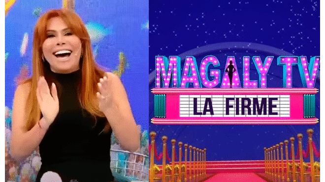 Magaly Medina defiende el rating de su programa "Magaly TV, la firme". Foto: composición LR/ATV/Facebook
