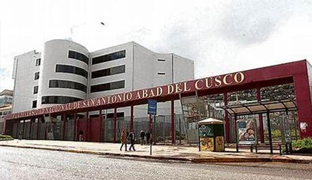 Universidad Nacional San Antonio Abad del Cusco. Foto: Archivo La República
