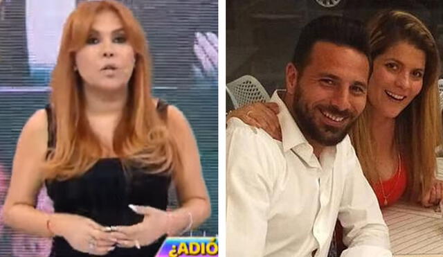 Magaly Medina habló de la situación sentimental de Claudio Pizarro y Karla Salcedo. Foto: captura ATV/ Instagram Claudio Pizarro