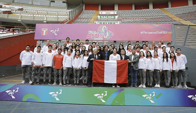 Orgullo. Más de 400 deportistas dirán presente en Asunción. Foto: difusión