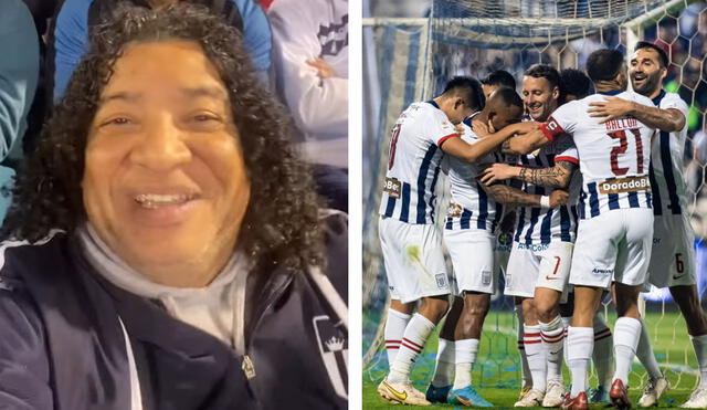 Carlos Vílchez celebró un nuevo triunfo de Alianza Lima en la Liga 1. Foto: Instagram Carlos Vílchez/Alianza Lima