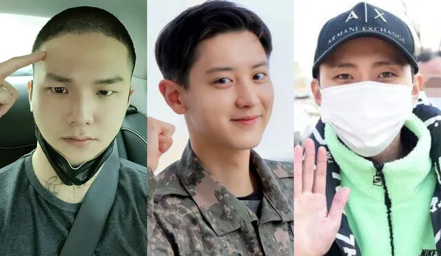 El servicio militar es obligatorio para los varones nacidos en Corea del Sur. Conoce a los idols que reciben el alta del Ejército entre septiembre y diciembre del 2022. Foto: composición LR/Naver/SM/CUBE
