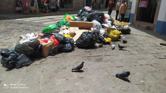 Problema. Municipio de Cusco ayer no tuvo donde llevar basura por cierre de botadero. Foto: La República