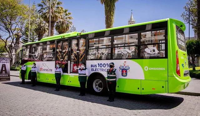 Buses tienen capacidad para 100 pasajeros. Foto: MPA