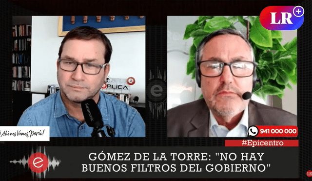 Andrés Gómez de la Torre y René Gastelumendi, en "Grado 5". Foto: captura de YouTube.