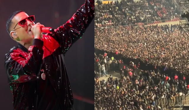 El concierto de Daddy Yankee en Chile tuvo episodios de violencia. Foto: composición LR/Daddy Yankee/YouTube/Twitter