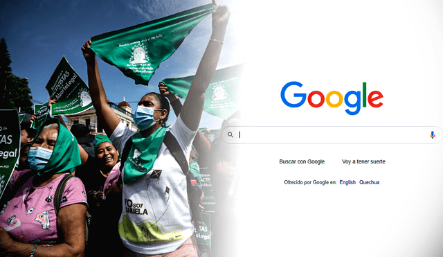 Conoce de qué forma el aborto casero en Perú se refleja en las búsquedas de Google. Foto: composición LR/AFP