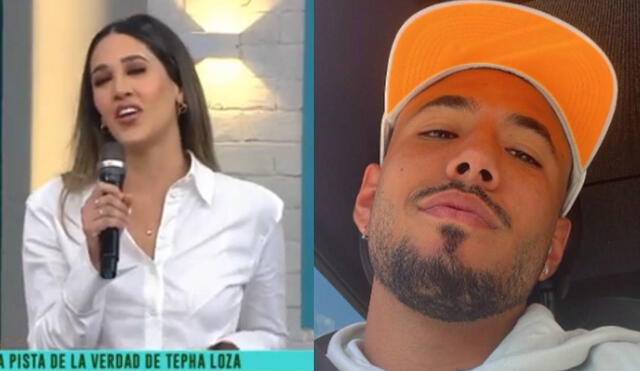 Tepha Loza contó que estuvo muy ilusionada con Sergio Peña. Foto: captura de América TV/Sergio Peña/Instagram