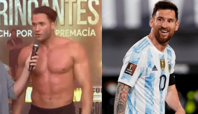 Fabio Agostini se considera mejor que Messi. Foto: Fabio Agostini/Messi/Instagram