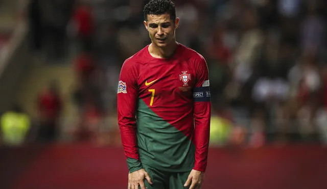 Cristiano Ronaldo quedó eliminado del final four de la UEFA Nations League. Foto: EFE