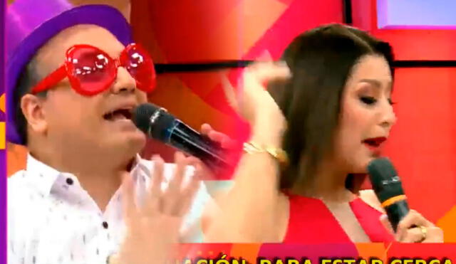 Karla Tarazona se enfurece con ‘Metiche’ porque era interrumpida seguidamente. Foto: captura de Panamericana Televisión