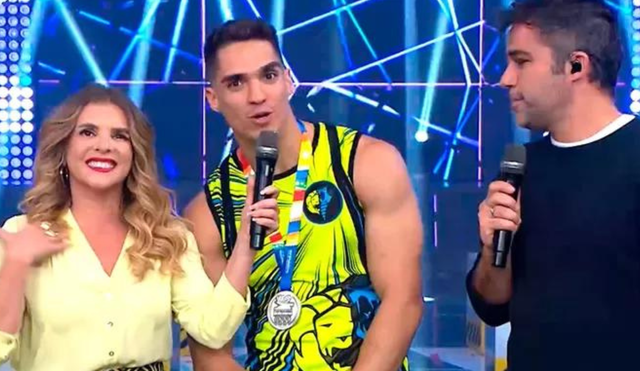 Arian León promete dejar en alto al Perú en los Juegos Sudamericanos. Foto: captura de América TV