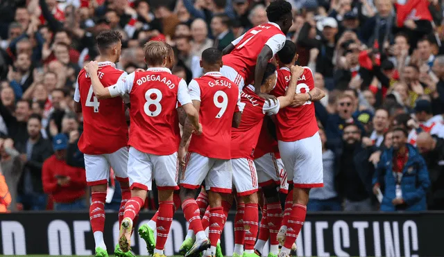 Arsenal se impuso de local ante Tottenham y sumó 21 puntos en la Premier League. Foto: Arsenal