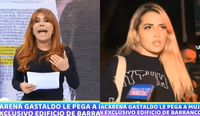 Macarena Gastaldo es denunciada por agresión. Foto: captura de ATV
