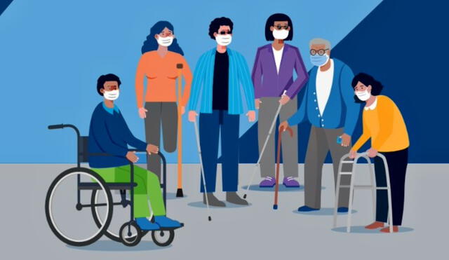 Personas con discapacidad. Foto: ONPE
