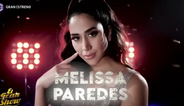 Melissa Paredes volverá a ser parte de "El gran show" en este 2022. Foto: captura América TV