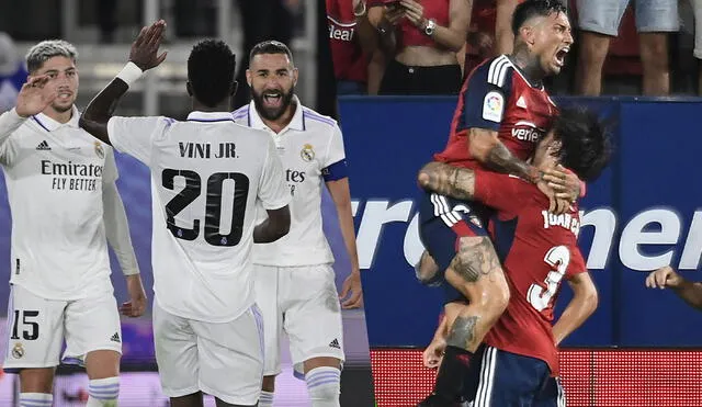 Real Madrid vs. Osasuna: el pronóstico de apuestas pone a los merengues como favoritos a llevarse el triunfo. Foto: composición LR/AFP