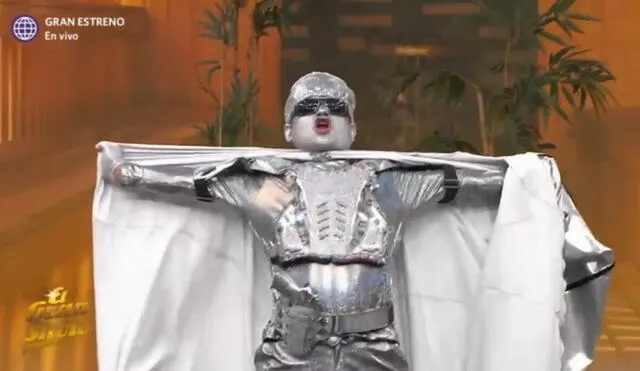 Robotín aparece en "El gran show" tras ampay con imitadora de Robotina. Foto: América TV