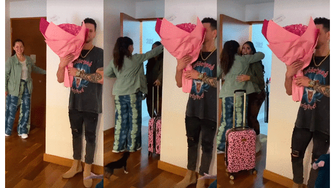 Anthony Aranda le dio un regalo a Melissa Paredes tras volver a "El gran show". Foto: composición LR/Instagram/Anthony Aranda