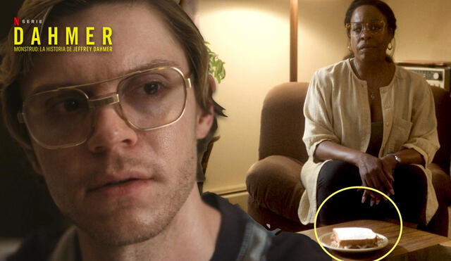 "Dahmer", protagonizada por Evan Peters, muestra a Glenda Cleveland como la vecina que ayudó a la captura del 'Caníbal de Milwaukee'. Foto: composición LR/Netflix