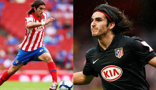 Germán Pacheco jugó en Atlético de Madrid. Foto: composición/EFE/difusión