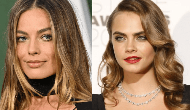 Margot Robbie y Cara Delevingne estuvieron recientemente en Argentina. Foto: composición LR/ AFP/ CNN