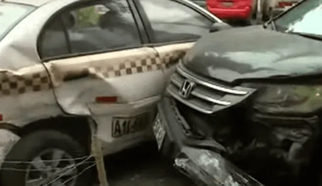 El chofer se emborrachó en plena jornada electoral. Foto: captura de Panamericana