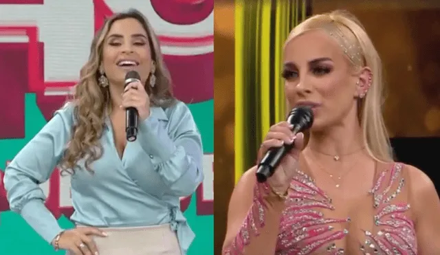 Ethel Pozo aplaude el ingreso de Dalia Durán a "El gran show". Foto: captura de América TV