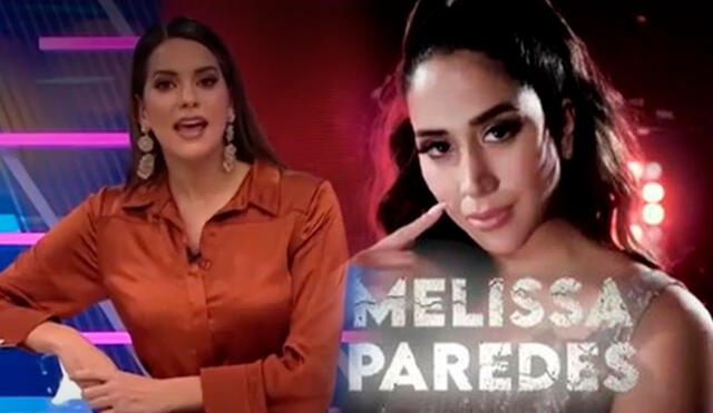 La conductora de "América Espectáculos" defendió la presencia de Melissa Paredes en "El gran show". Foto: captura/América Tv
