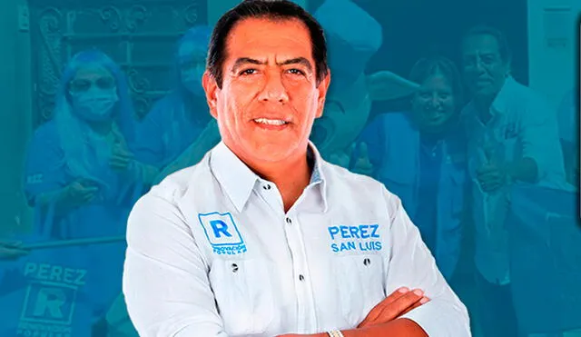 Ricardo Robert Pérez va ganando en San Luis en las Elecciones 2022. Foto: Facebook