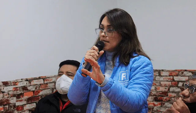 Cintia Loayza del partido Renovación Popular gana en las Elecciones Municipales 2022 para el distrito de Surquillo. Foto: Facebook/Cintia Loayza