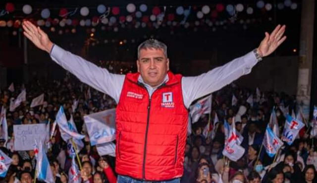 Exalcalde de Chao Javier Mendoza Torres, de Trabajo Más Trabajo, ganó la alcaldía de Virú con un 44,33%. Prensa Viru