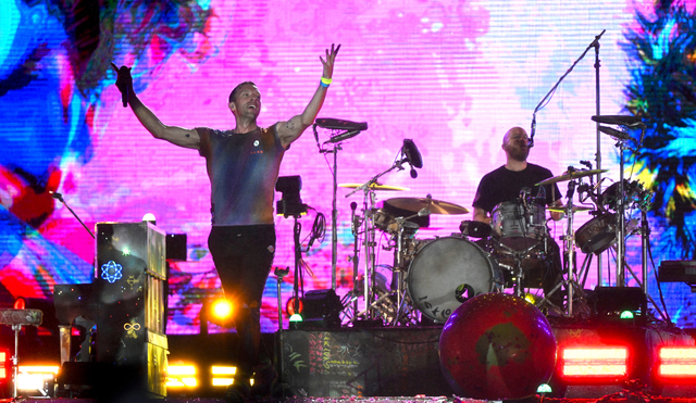 Coldplay reveló la fecha en la que piensan volver a tocar en Brasil. Foto: AFP