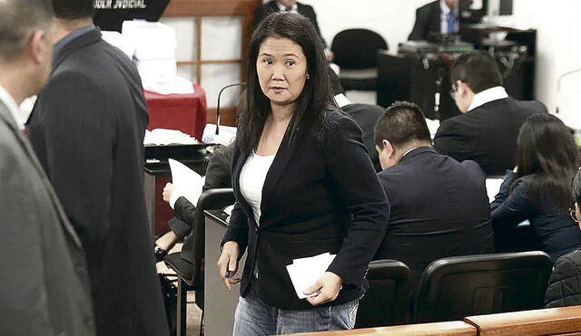 Alerta. Restricciones contra Keiko Fujimori siguen vigentes. Foto: difusión