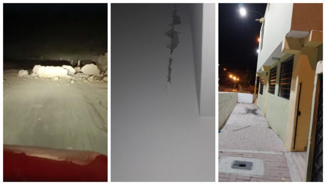 La madrugada de este miércoles se registró un sismo de 6.1 grados con epicentro en Sullana. Foto: Composición La República