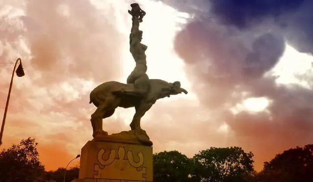 La estatua de María Lionza es una obra original de Alejandro Colina. Foto: Brisa del Mar