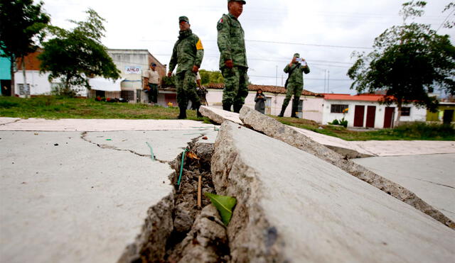 México registra una intensa actividad sísmica por hallarse en el Cinturón de Fuego del Pacífico. Foto: AFP