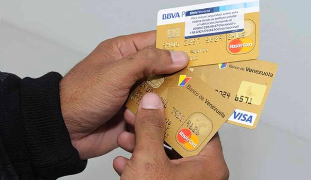 Las tarjetas de crédito tendrán un nuevo monto límite de acuerdo a lo establecido por los bancos venezolanos. Foto: El Diario