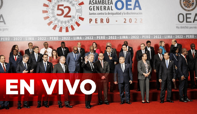 La 52° Asamblea General de la OEA se realiza en Lima. Foto: Antonio Melgarejo