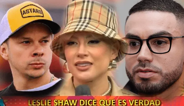 Leslie Shaw aseguró que sus romances con Mario Hart y Coto Hernández no le sumaron nada bueno a su vida. Foto: composición/captura Panamericana/difusión